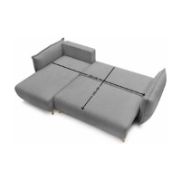 Canapea de colț Atelier Del Sofa Puffy Grey imaginea #8 — magazin online Desire.md