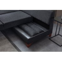 Canapea de colț Atelier Del Sofa Tloft Left Anthracite imaginea #8 — magazin online Desire.md