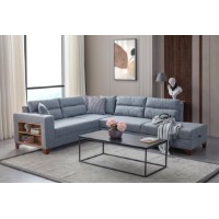 Canapea de colț Atelier Del Sofa Tloft Left Grey