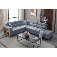 Canapea de colț Atelier Del Sofa Tloft Left Grey imaginea #2 — magazin online Desire.md