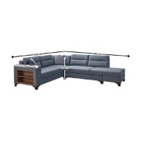 Canapea de colț Atelier Del Sofa Tloft Left Grey imaginea #10 — magazin online Desire.md