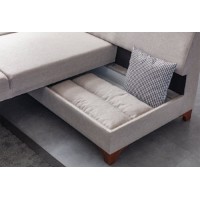 Canapea de colț Atelier Del Sofa Tloft Left Cream imaginea #9 — magazin online Desire.md