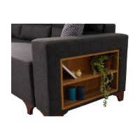 Canapea de colț Atelier Del Sofa Tloft Mini Anthracite imaginea #9 — magazin online Desire.md