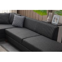 Canapea de colț Atelier Del Sofa West Right Anthracite imaginea #4 — magazin online Desire.md
