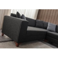 Canapea de colț Atelier Del Sofa West Right Anthracite imaginea #6 — magazin online Desire.md
