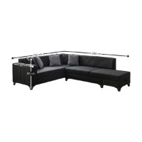 Canapea de colț Atelier Del Sofa West Right Anthracite imaginea #12 — magazin online Desire.md
