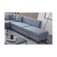 Canapea de colț Atelier Del Sofa West Right Grey imaginea #3 — magazin online Desire.md