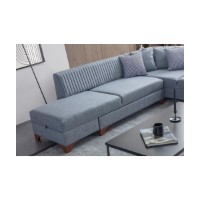 Canapea de colț Atelier Del Sofa West Left Grey imaginea #3 — magazin online Desire.md