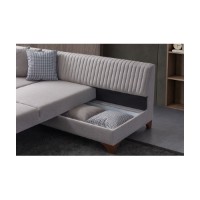Canapea de colț Atelier Del Sofa West Right Cream imaginea #4 — magazin online Desire.md