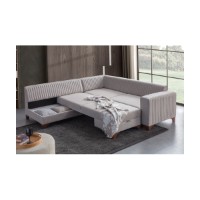 Canapea de colț Atelier Del Sofa West Left Cream imaginea #2 — magazin online Desire.md