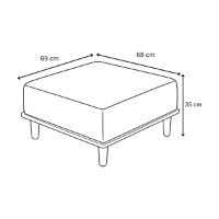 Fotoliu moale Atelier Del Sofa Pia Green imaginea #4 — magazin online Desire.md