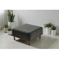 Пуф Atelier Del Sofa Pia Anthracite