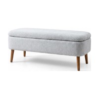 Банкетка Atelier Del Sofa Oslo Linen Light Grey фото №3 — интернет-магазин Desire.md