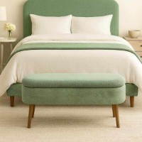 Банкетка Atelier Del Sofa Oslo Linen Green фото №2 — интернет-магазин Desire.md