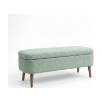 Банкетка Atelier Del Sofa Oslo Linen Green фото №3 — интернет-магазин Desire.md