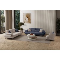 Canapea Atelier Del Sofa Bonjo Silver Navy Blue imaginea #4 — magazin online Desire.md