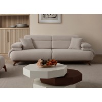Диван Atelier Del Sofa Bonjo Walnut Beige фото №2 — интернет-магазин Desire.md