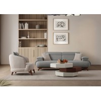 Диван Atelier Del Sofa Bonjo Walnut Grey фото №5 — интернет-магазин Desire.md