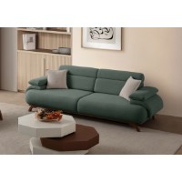 Диван Atelier Del Sofa Bonjo Walnut Green