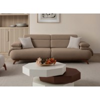 Диван Atelier Del Sofa Bonjo Walnut Latte фото №2 — интернет-магазин Desire.md