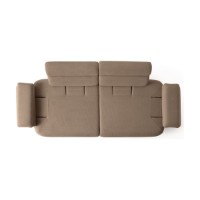 Диван Atelier Del Sofa Bonjo Walnut Latte фото №13 — интернет-магазин Desire.md
