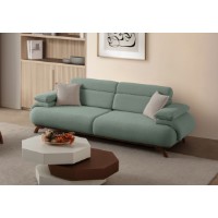 Диван Atelier Del Sofa Bonjo Walnut Sea Green