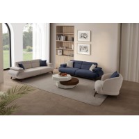Диван Atelier Del Sofa Bonjo Walnut Navy Blue фото №6 — интернет-магазин Desire.md
