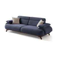 Диван Atelier Del Sofa Bonjo Walnut Navy Blue фото №9 — интернет-магазин Desire.md