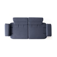 Диван Atelier Del Sofa Bonjo Walnut Navy Blue фото №11 — интернет-магазин Desire.md