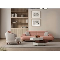 Диван Atelier Del Sofa Bonjo Walnut Powder фото №5 — интернет-магазин Desire.md