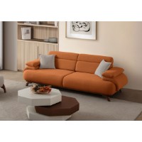 Диван Atelier Del Sofa Bonjo Walnut Tile Red