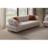 Canapea Atelier Del Sofa Gloria Beige imaginea #2 — magazin online Desire.md