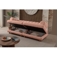 Canapea Atelier Del Sofa Gloria Powder imaginea #4 — magazin online Desire.md
