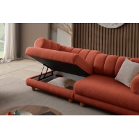 Canapea Atelier Del Sofa Gloria Tile Red imaginea #5 — magazin online Desire.md