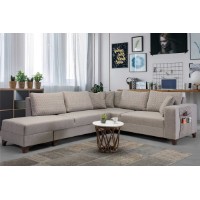 Canapea de colț Atelier Del Sofa Loft Left Cream