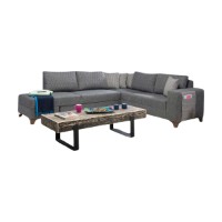Canapea de colț Atelier Del Sofa Loft Left Grey imaginea #2 — magazin online Desire.md
