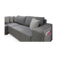 Canapea de colț Atelier Del Sofa Loft Left Grey imaginea #4 — magazin online Desire.md
