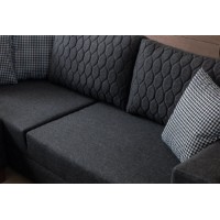 Canapea de colț Atelier Del Sofa Loft Left Anthracite imaginea #4 — magazin online Desire.md