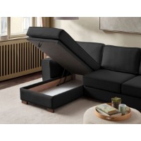 Canapea de colț Atelier Del Sofa Salvador Black imaginea #5 — magazin online Desire.md