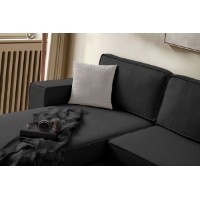 Canapea de colț Atelier Del Sofa Salvador Black imaginea #6 — magazin online Desire.md