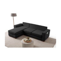 Canapea de colț Atelier Del Sofa Salvador Black imaginea #9 — magazin online Desire.md
