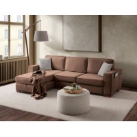 Canapea de colț Atelier Del Sofa Salvador Brown