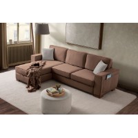 Canapea de colț Atelier Del Sofa Salvador Brown imaginea #2 — magazin online Desire.md