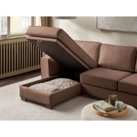 Canapea de colț Atelier Del Sofa Salvador Brown imaginea #6 — magazin online Desire.md
