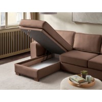 Canapea de colț Atelier Del Sofa Salvador Brown imaginea #7 — magazin online Desire.md