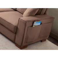 Canapea de colț Atelier Del Sofa Salvador Brown imaginea #9 — magazin online Desire.md