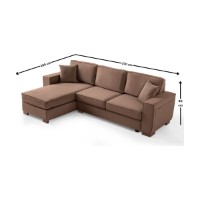Canapea de colț Atelier Del Sofa Salvador Brown imaginea #17 — magazin online Desire.md