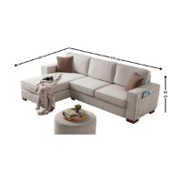 Canapea de colț Atelier Del Sofa Salvador Cream imaginea #17 — magazin online Desire.md