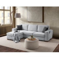Canapea de colț Atelier Del Sofa Salvador Light Grey