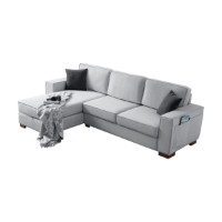 Canapea de colț Atelier Del Sofa Salvador Light Grey imaginea #10 — magazin online Desire.md